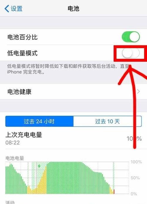 如何设置iPhone手机电池电量百分比（详细教程帮助你轻松掌握iPhone电池电量显示设置方法）