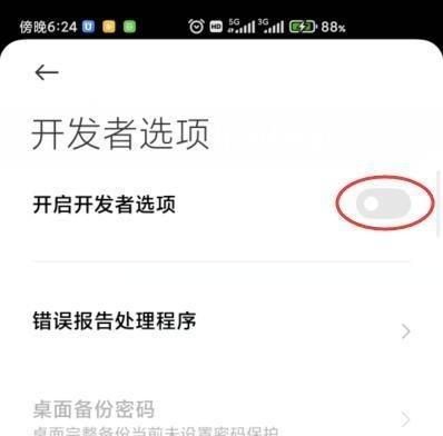 小米开发者选项解析（小米开发者选项的功能和设置方法）