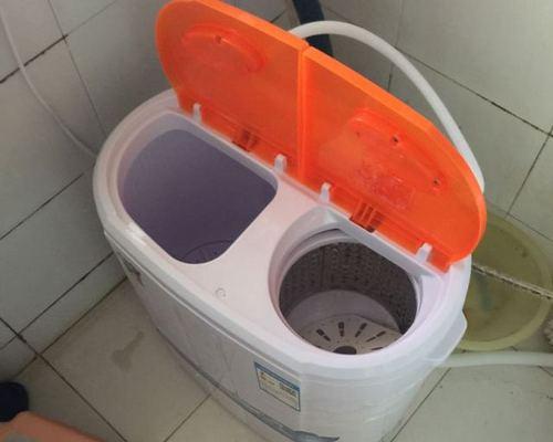 半自动洗衣机内部清洗方法（简单操作）
