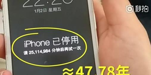 如何解锁已停用的iPhone6（简单教程帮助您解决iPhone6已停用的问题）