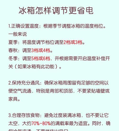 冰箱一天耗电量大揭秘（破解冰箱电费之谜）