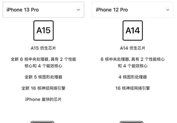 iPhone13与iPhone12哪个更值得买？对比两者的性能和价格优势？